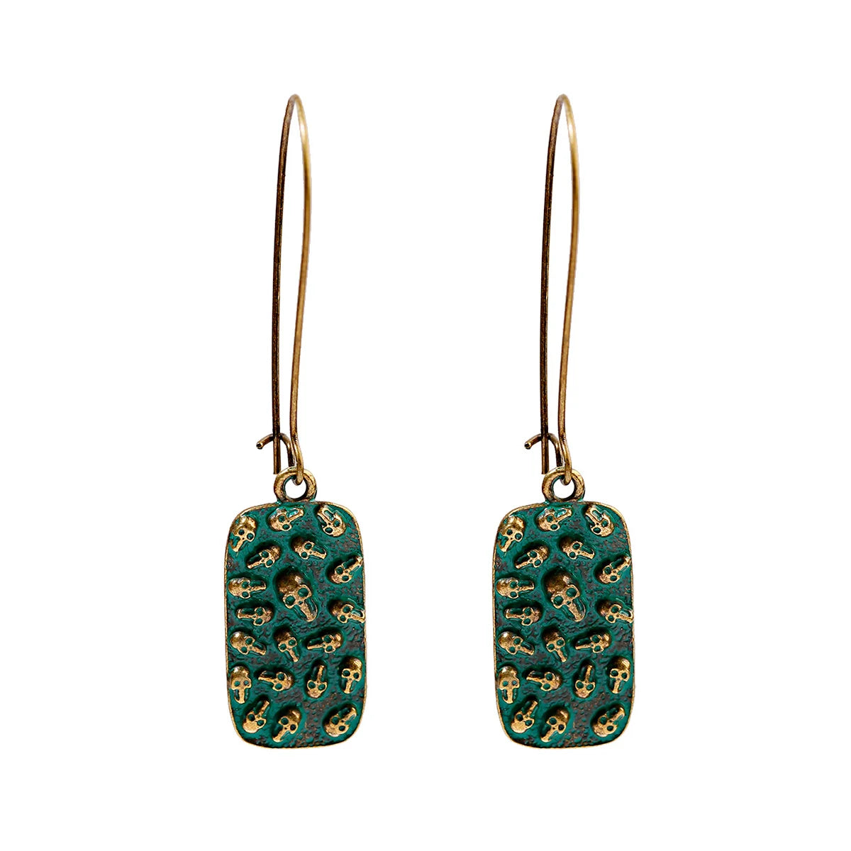 Vintage Bronze Arrow Alloy Dangle Earrings