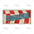 Artisian MEXICO License Plate