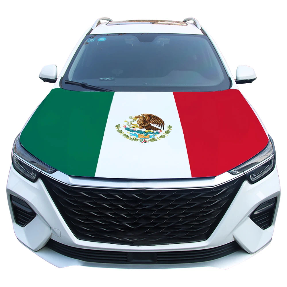 Mexico Flag Hoodie