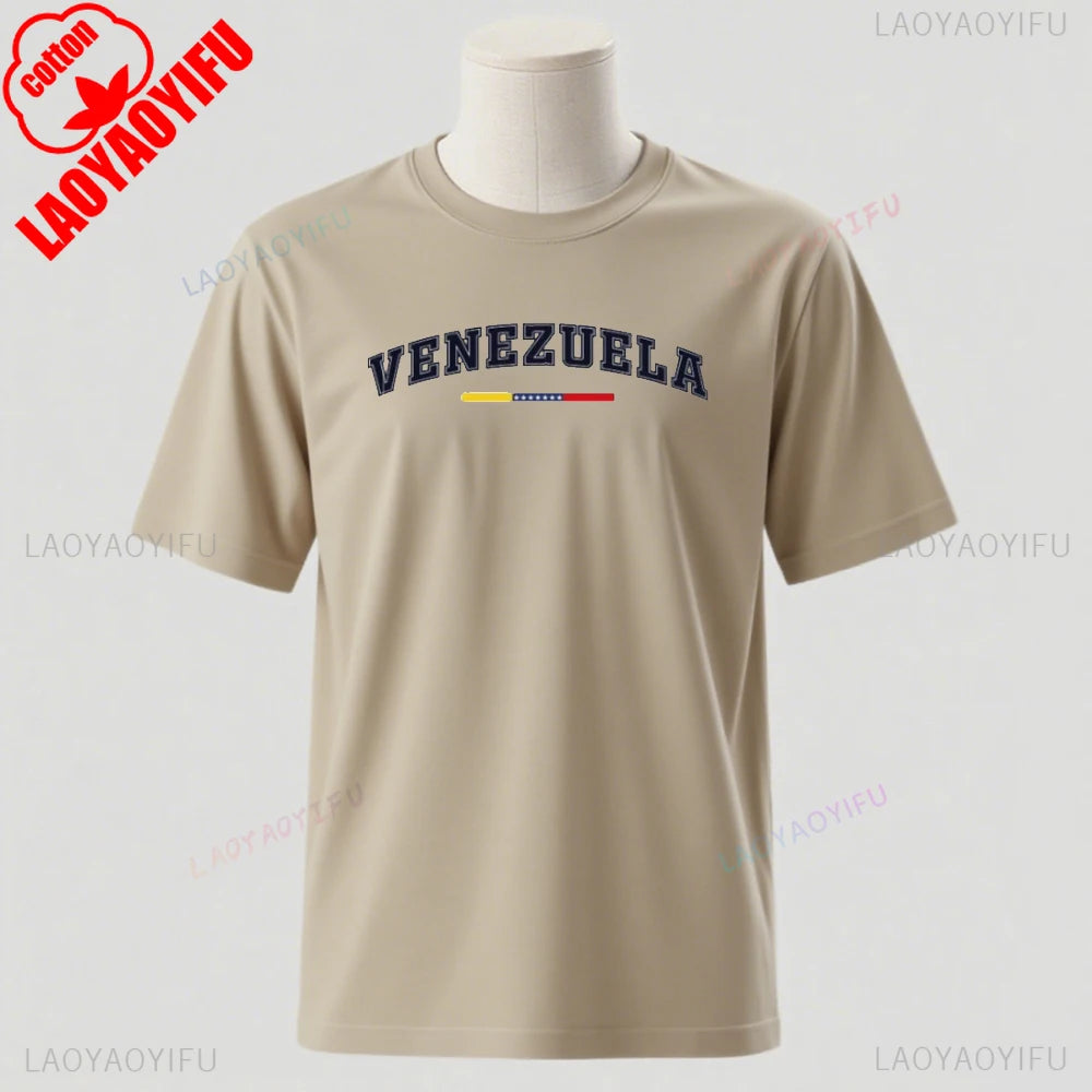 Venezuela Tshirt Classic College Style Venezuelan Flag