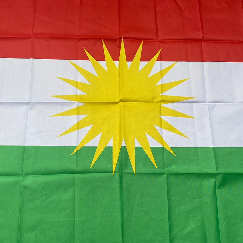 90*150cm Kurdistan flag