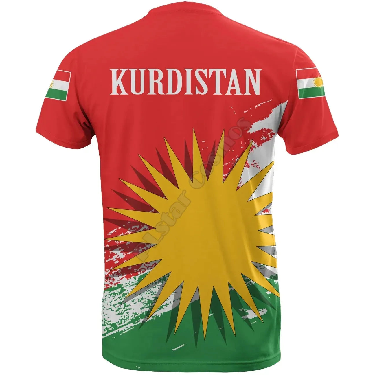 Kurdistan T-Shirts 3d