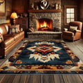 Southwestern Carpet, Aztec Tribal Area Mat