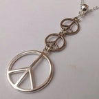 Peace Symbol Pendant Necklace