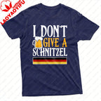 I Dont Give A Schnitzel Beer Germany Flag Men T-Shirt