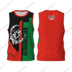 Afghanistan 3D Flag Sports T-shirts Men Fitness