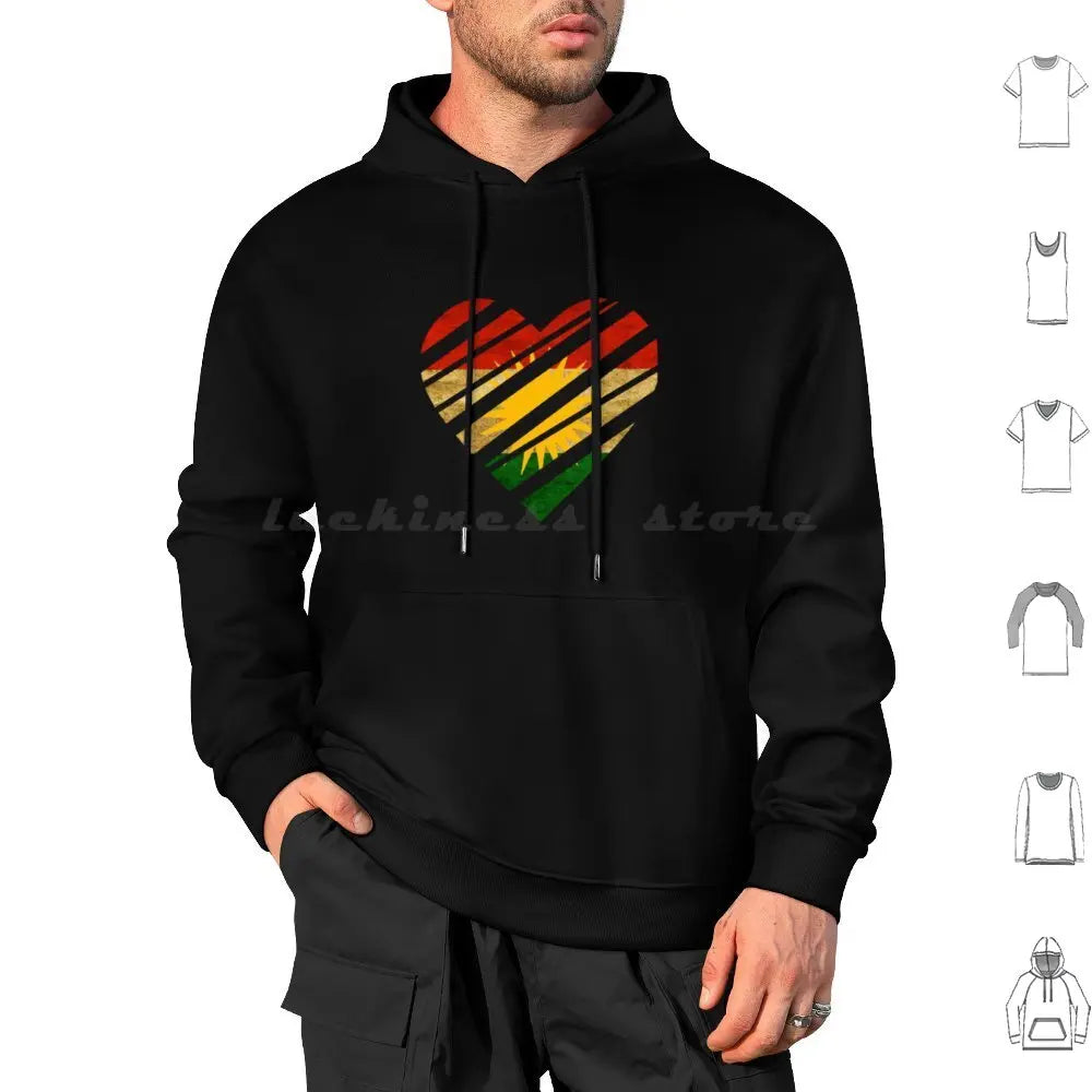Kurdistan Heart Hoodie