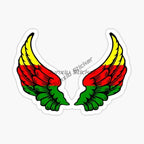 Kurdistan Map National Flag and Emblem Sticker