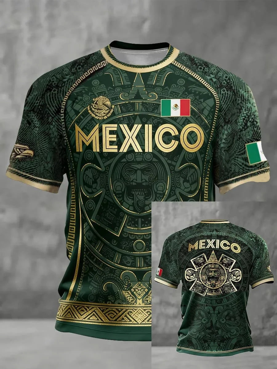 Mexico National Soccer Jersey Football T Shirt