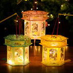 Mid-Autumn Festival Lantern Antique Jade Rabbit Portable Lantern New Decor