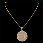 Jehovah Yahweh Hebrew Alphabet Necklace