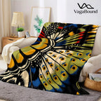 Peacock Feather Throw