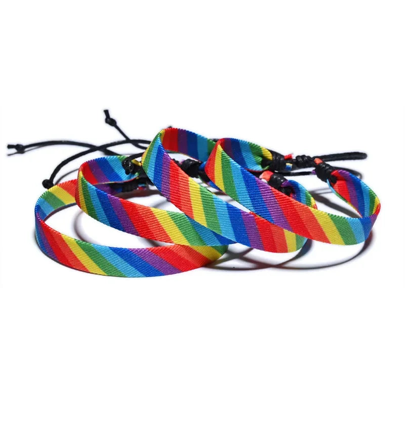 Rainbow LGBT Pride Bracelet