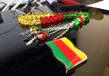 Kurdish Necklace Flag Tasbih