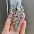 women fashion peacock brooch pins