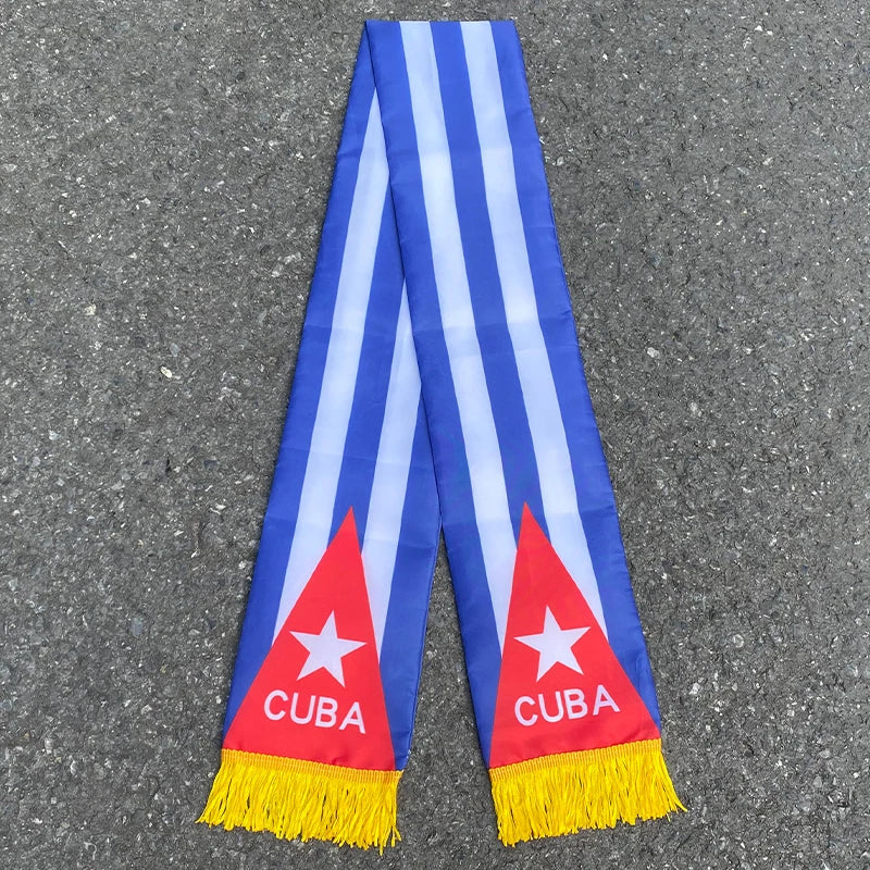Cuba Flag Scarf