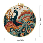 Peacock Embroidery Starter Kit