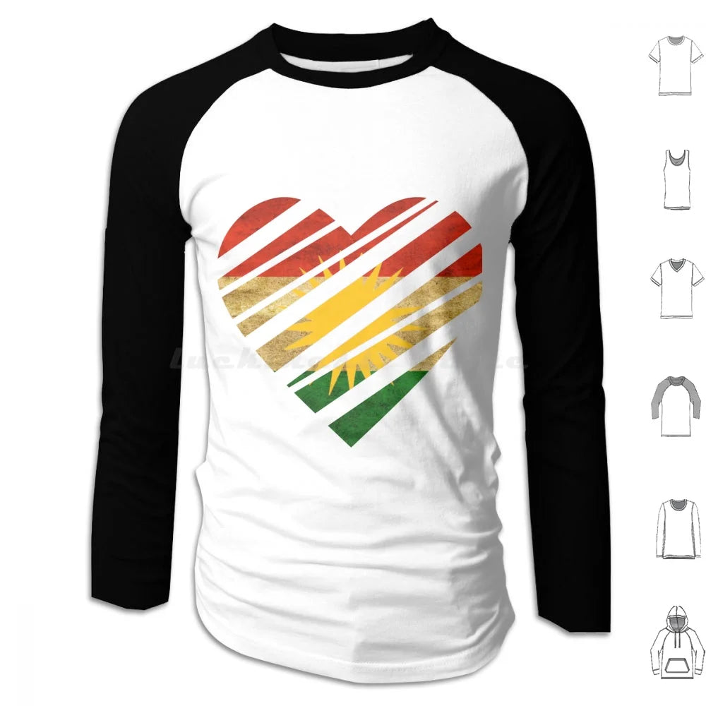 Kurdistan Heart Hoodie