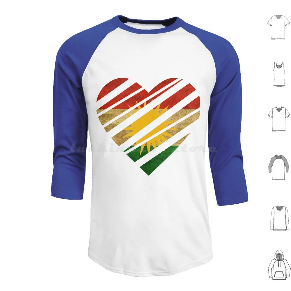 Kurdistan Heart Hoodie