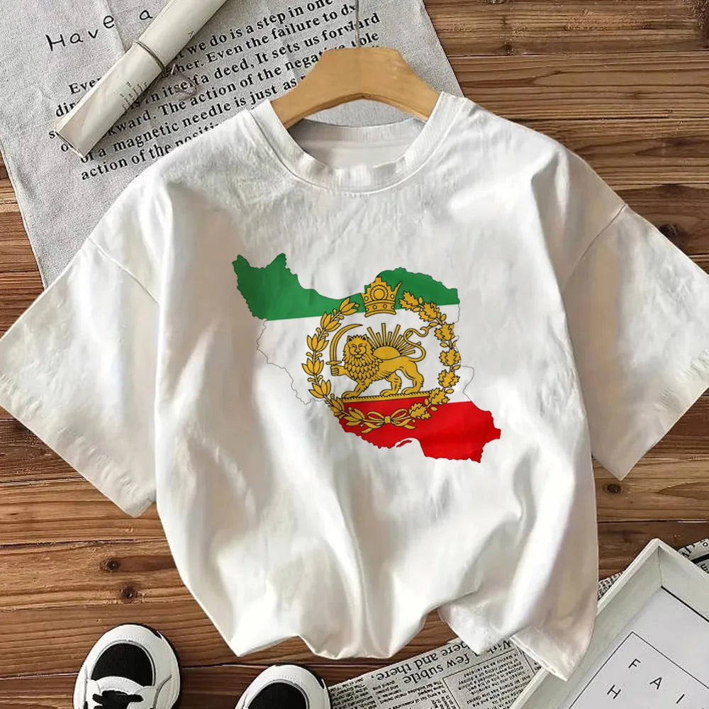 Lion Sun Iran Tee