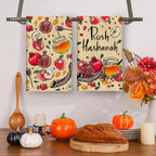 Rosh Hashanah Decorations Kitchen Towels