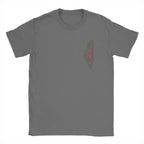 Palestine Map Cotton T-Shirt