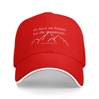 Kurdistan We have no friends but the mountains Baseball Cap