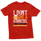 I Dont Give A Schnitzel Beer Germany Flag Men T-Shirt