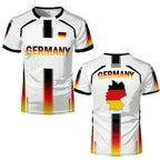 Germany National Flag Map T-Shirt