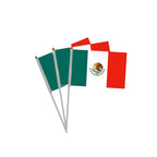 Mexico Hand Flags Lot