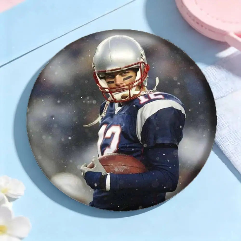 Football player Tom Brady Brooches Badges Pins