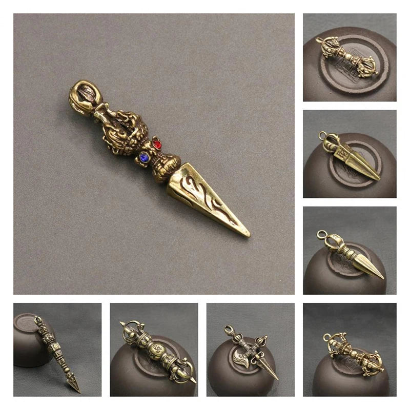 Nepal Tibetan Buddhist Vajra Copper Crafts