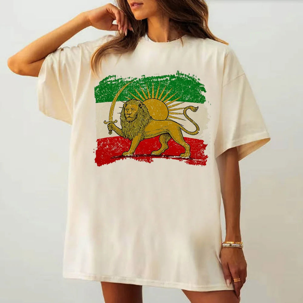 Iranian Lion Graphic Tee