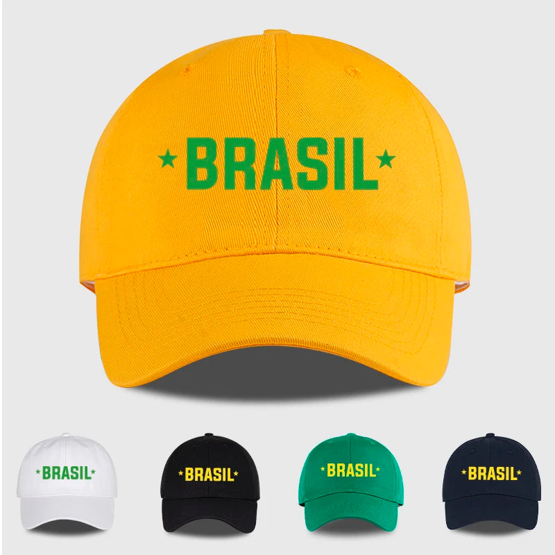 Brazil Flag Baseball Cap Men