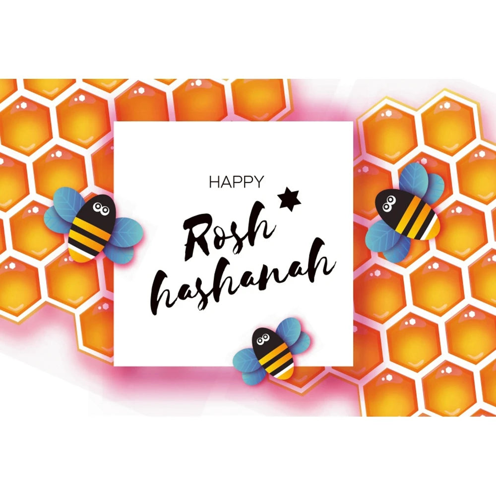 Happy Rosh Hashanah Photography Background
