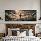 Jesus Walking on Water Canvas Art
