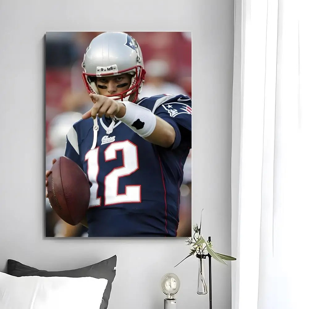 Actor T-Tom Brady Poster Wall