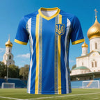 Ukraine Football Jersey T Shirt