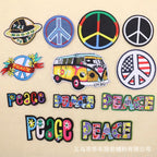 10PCS/BULK Embroidery Cloth ace Sticker