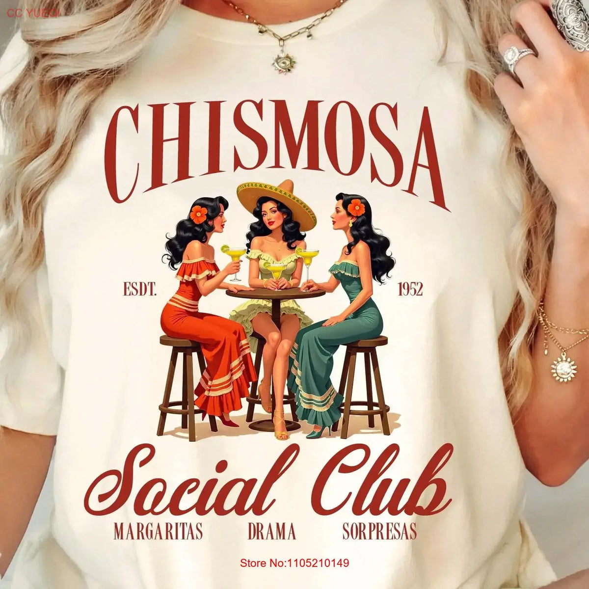 Chismosa Social Club T Shirt