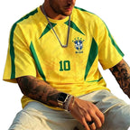 Brazil Football Jersey Quick Dry Tee