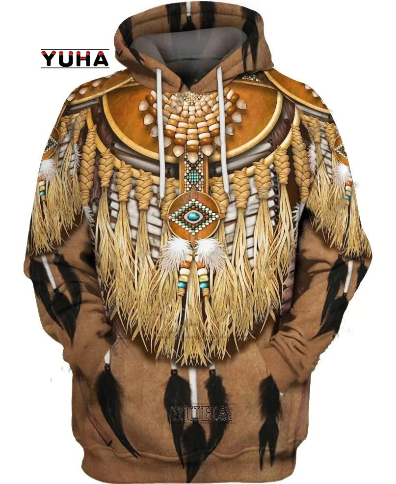 Indian Style Jacket 3D Sweatshirt