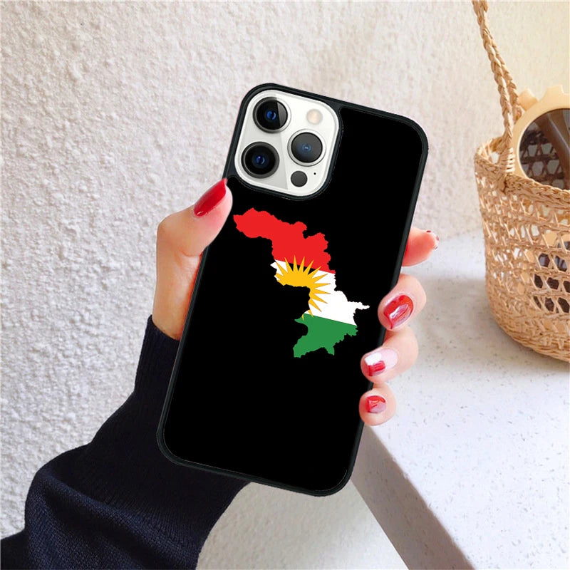 Kurdistan Flag Phone Case for iPhones