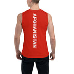 Sleeveless T-shirt Afghanistan Flag 3D