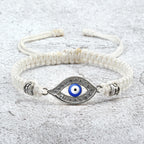 Braided Evil Eye Bracelet