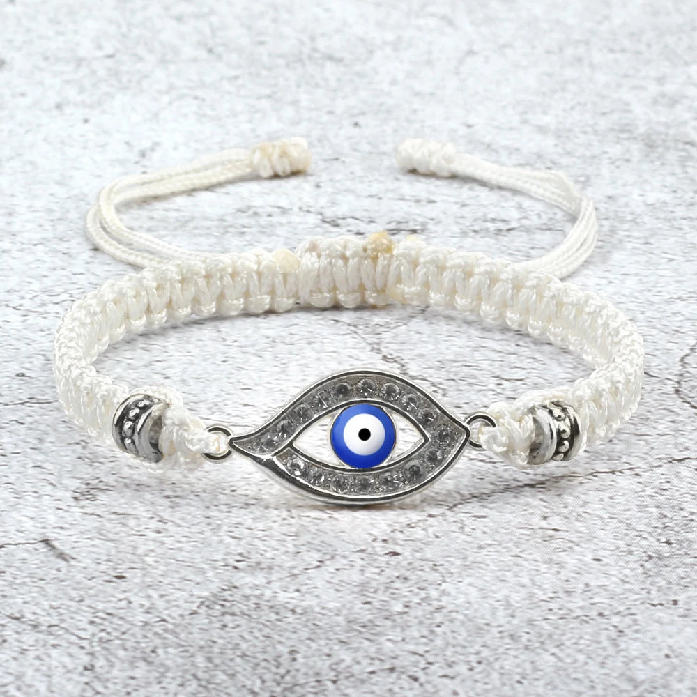 Braided Evil Eye Bracelet