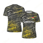 KURDISTAN 3D Print Sports Quick-dry Breathable Men T-shirt