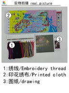 Peacock Cross Stitch Kit