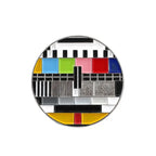 Vintage TV Pin No Signal Lapel Pin