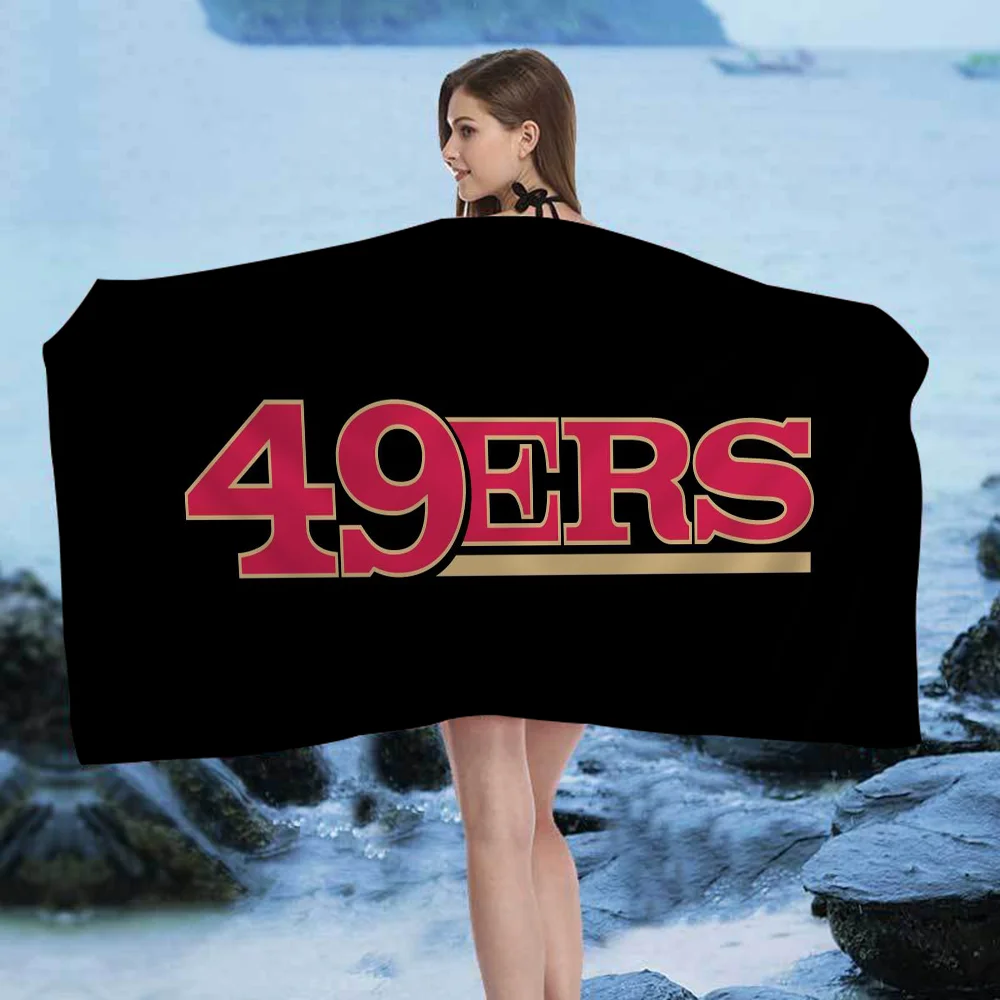 San Francisco 49er Team Big Microfiber Beach Towels